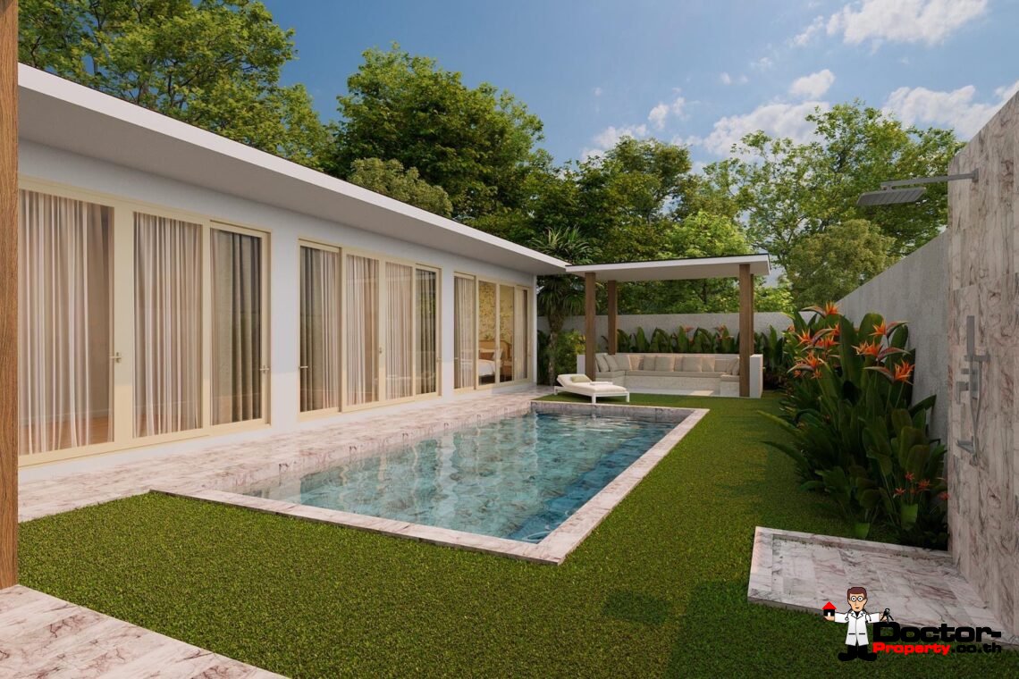 Modern 2-3 Bedroom Pool Villa in Bo Phut, Koh Samui – For Sale